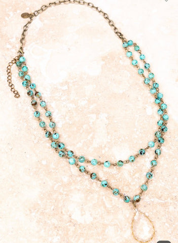Lourdos Turquoise Necklace