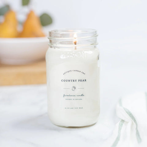 Country Pear Soy Wax - 16 oz Candle